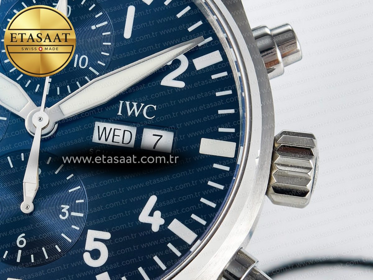 Pilot Chrono IW377717 “Le Petit Prince” 2016 ZF 1:1 Best Edition on New SS Bracelet A7750 - Görsel 12