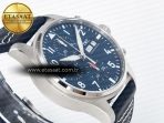 Pilot’s Watch IW388102 BLSF 1:1 Best Edition Performance Chronograph 41mm SS Blue Dial On Blue Rubber Strap A7750 to 69385 - Görsel 7