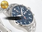 Pilot’s Watch IW388102 BLSF 1:1 Best Edition Performance Chronograph 41mm SS Blue Dial On Stainless steel bracelet A7750 to 69385 - Görsel 7