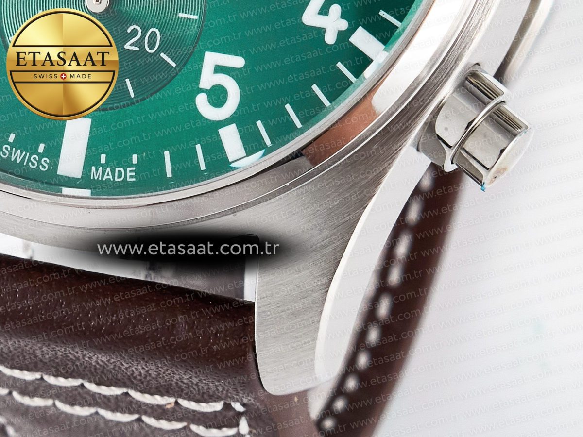 IWC Pilot’s Watch IW388104 BLSF Green Dial - Görsel 14