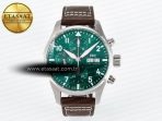 IWC Pilot’s Watch IW388104 BLSF Green Dial - Görsel 3