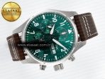 IWC Pilot’s Watch IW388104 BLSF Green Dial - Görsel 8