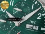 Pilot’s Watch IW388104 BLSF 1:1 Best Edition Performance Chronograph 41mm SS Green Dial On Stainless steel bracelet A7750 to 69385 - Görsel 10
