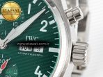 Pilot’s Watch IW388104 BLSF 1:1 Best Edition Performance Chronograph 41mm SS Green Dial On Stainless steel bracelet A7750 to 69385 - Görsel 11