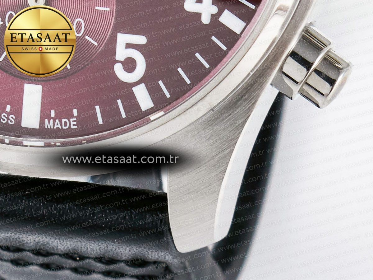 Pilot’s Watch IW388107 BLSF 1:1 Best Edition Performance Chronograph 41mm Chinese New Year Special Edition SS Red Dial On Black Rubber Strap A7750 to 69385 - Görsel 14