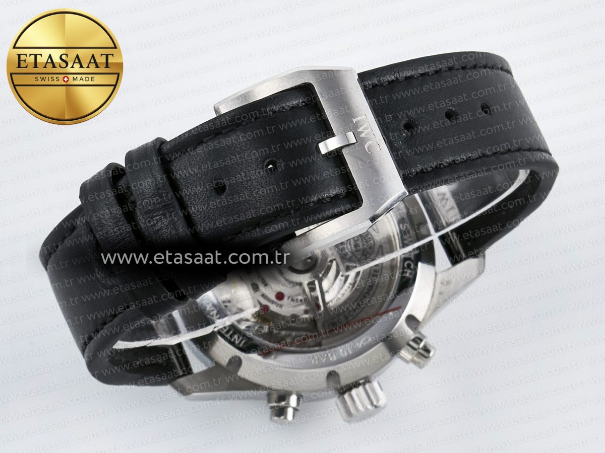 Pilot’s Watch IW388107 BLSF 1:1 Best Edition Performance Chronograph 41mm Chinese New Year Special Edition SS Red Dial On Black Rubber Strap A7750 to 69385 - Görsel 17