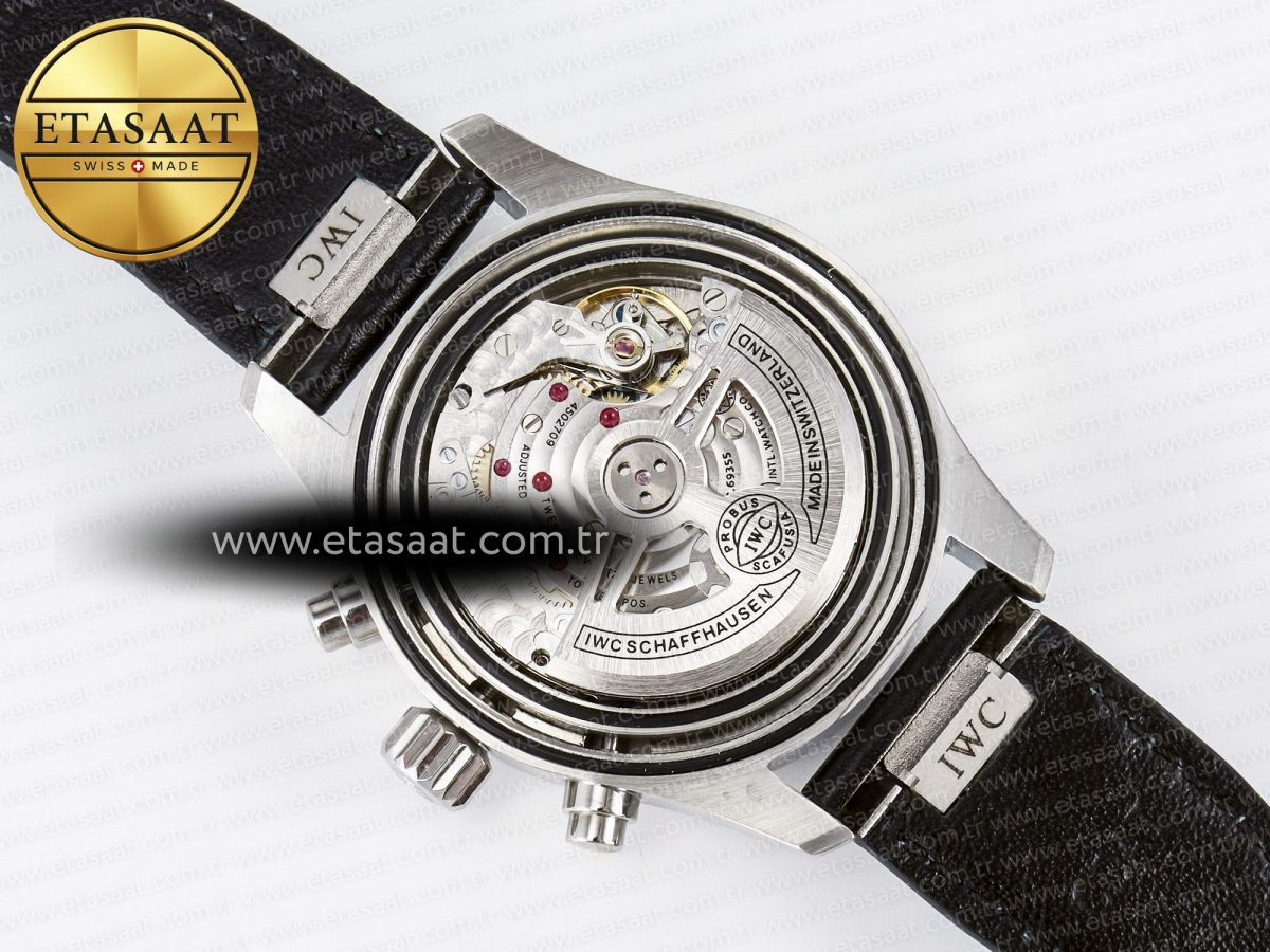 Pilot’s Watch IW388107 BLSF 1:1 Best Edition Performance Chronograph 41mm Chinese New Year Special Edition SS Red Dial On Black Rubber Strap A7750 to 69385 - Görsel 20