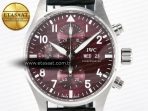 Pilot’s Watch IW388107 BLSF 1:1 Best Edition Performance Chronograph 41mm Chinese New Year Special Edition SS Red Dial On Black Rubber Strap A7750 to 69385 - Görsel 4