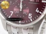 Pilot’s Watch IW388107 BLSF 1:1 Best Edition Performance Chronograph 41mm Chinese New Year Special Edition SS Red Dial On Stainless steel bracelet A7750 to 69385 - Görsel 12
