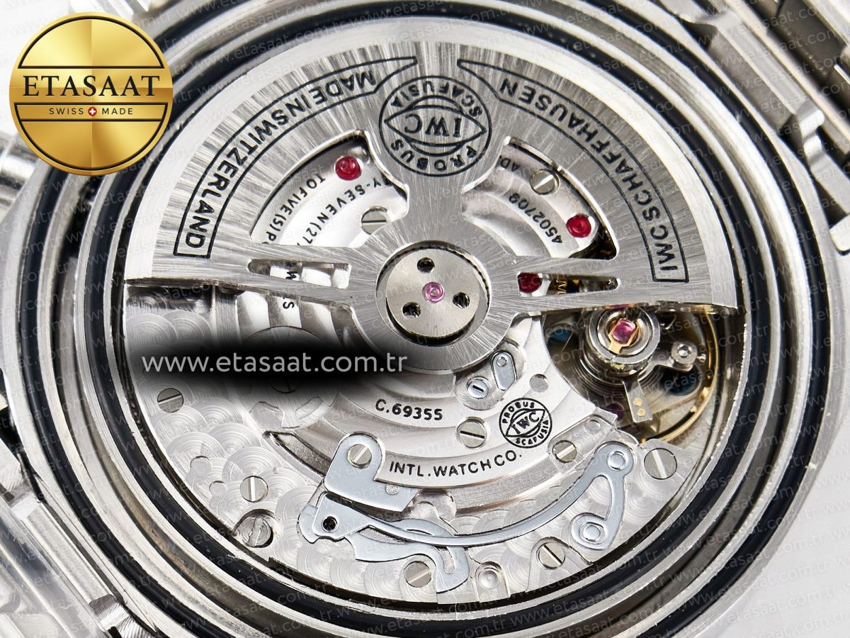 Pilot’s Watch IW388107 BLSF 1:1 Best Edition Performance Chronograph 41mm Chinese New Year Special Edition SS Red Dial On Stainless steel bracelet A7750 to 69385 - Görsel 22