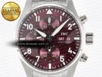 Pilot’s Watch IW388107 BLSF 1:1 Best Edition Performance Chronograph 41mm Chinese New Year Special Edition SS Red Dial On Stainless steel bracelet A7750 to 69385 - Görsel 4
