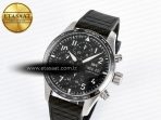 Pilot’s Watch IW388305 BLSF 1:1 Best Edition Performance Chronograph 41mm Mercedes-AMG F1 Team SS Black Dial On Black EasX-CHANGE System Rubber Strap A7750 to 69385 - Görsel 2