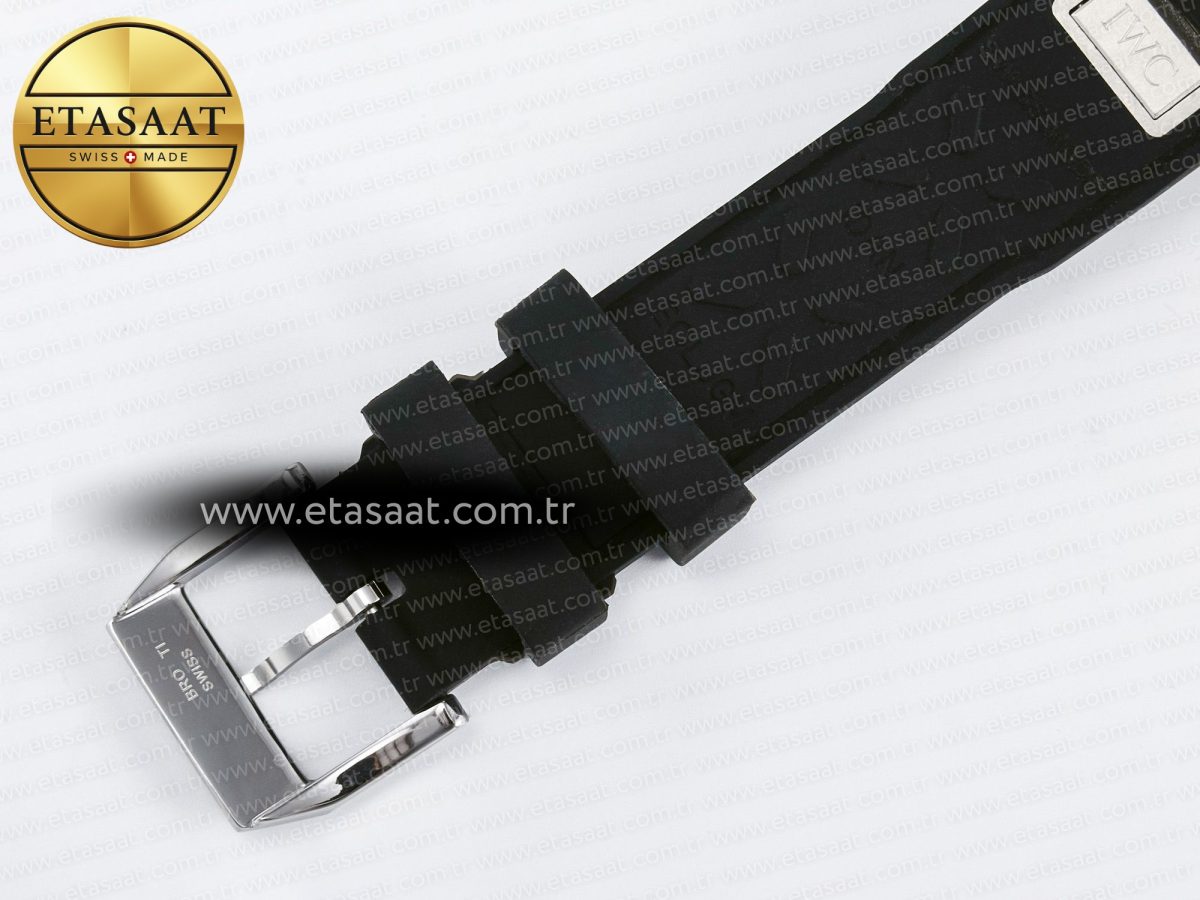 Pilot’s Watch IW388305 BLSF 1:1 Best Edition Performance Chronograph 41mm Mercedes-AMG F1 Team SS Black Dial On Black EasX-CHANGE System Rubber Strap A7750 to 69385 - Görsel 28