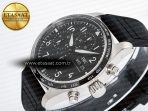 Pilot’s Watch IW388305 BLSF 1:1 Best Edition Performance Chronograph 41mm Mercedes-AMG F1 Team SS Black Dial On Black EasX-CHANGE System Rubber Strap A7750 to 69385 - Görsel 6