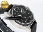 Pilot’s Watch IW388305 BLSF 1:1 Best Edition Performance Chronograph 41mm Mercedes-AMG F1 Team SS Black Dial On Black EasX-CHANGE System Rubber Strap A7750 to 69385 - Görsel 7