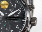 Pilot’s Watch IW388307 BLSF 1:1 Best Edition Performance Chronograph 41mm Mercedes-AMG F1 Team SS Black Dial On Black EasX-CHANGE System Ceramic Strap A7750 to 69385 - Görsel 11