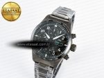 Pilot’s Watch IW388307 BLSF 1:1 Best Edition Performance Chronograph 41mm Mercedes-AMG F1 Team SS Black Dial On Black EasX-CHANGE System Ceramic Strap A7750 to 69385 - Görsel 2