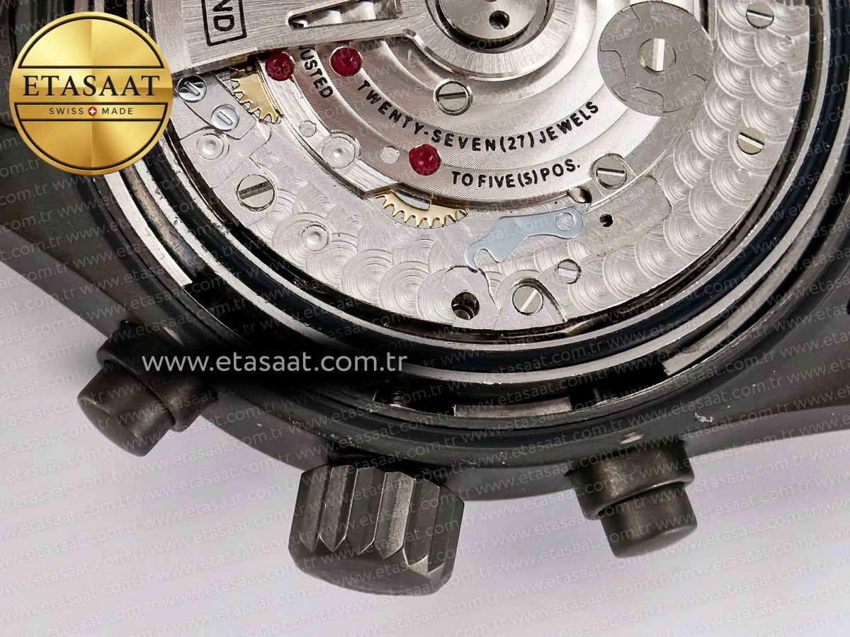 Pilot’s Watch IW388307 BLSF 1:1 Best Edition Performance Chronograph 41mm Mercedes-AMG F1 Team SS Black Dial On Black EasX-CHANGE System Ceramic Strap A7750 to 69385 - Görsel 22