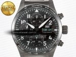 Pilot’s Watch IW388307 BLSF 1:1 Best Edition Performance Chronograph 41mm Mercedes-AMG F1 Team SS Black Dial On Black EasX-CHANGE System Ceramic Strap A7750 to 69385 - Görsel 4
