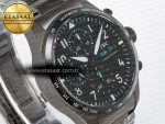 Pilot’s Watch IW388307 BLSF 1:1 Best Edition Performance Chronograph 41mm Mercedes-AMG F1 Team SS Black Dial On Black EasX-CHANGE System Ceramic Strap A7750 to 69385 - Görsel 5