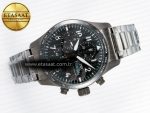 Pilot’s Watch IW388307 BLSF 1:1 Best Edition Performance Chronograph 41mm Mercedes-AMG F1 Team SS Black Dial On Black EasX-CHANGE System Ceramic Strap A7750 to 69385 - Görsel 8