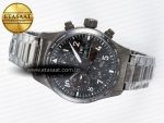 Pilot’s Watch IW388307 BLSF 1:1 Best Edition Performance Chronograph 41mm Mercedes-AMG F1 Team SS Black Dial On Black EasX-CHANGE System Ceramic Strap A7750 to 69385 - Görsel 9