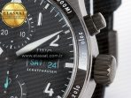 Pilot’s Watch IW388307 BLSF 1:1 Best Edition Performance Chronograph 41mm Mercedes-AMG F1 Team SS Black Dial On Black EasX-CHANGE System Rubber Strap A7750 to 69385 - Görsel 11