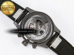 Pilot’s Watch IW388307 BLSF 1:1 Best Edition Performance Chronograph 41mm Mercedes-AMG F1 Team SS Black Dial On Black EasX-CHANGE System Rubber Strap A7750 to 69385 - Görsel 20
