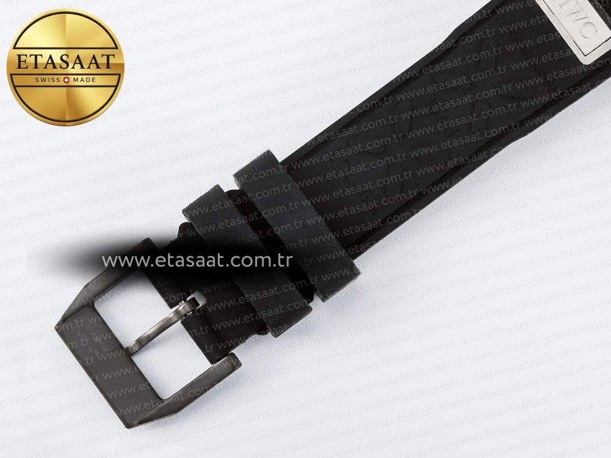 Pilot’s Watch IW388307 BLSF 1:1 Best Edition Performance Chronograph 41mm Mercedes-AMG F1 Team SS Black Dial On Black EasX-CHANGE System Rubber Strap A7750 to 69385 - Görsel 28
