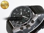 Pilot’s Watch IW388307 BLSF 1:1 Best Edition Performance Chronograph 41mm Mercedes-AMG F1 Team SS Black Dial On Black EasX-CHANGE System Rubber Strap A7750 to 69385 - Görsel 6