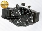 Pilot’s Watch IW388307 BLSF 1:1 Best Edition Performance Chronograph 41mm Mercedes-AMG F1 Team SS Black Dial On Black EasX-CHANGE System Rubber Strap A7750 to 69385 - Görsel 9