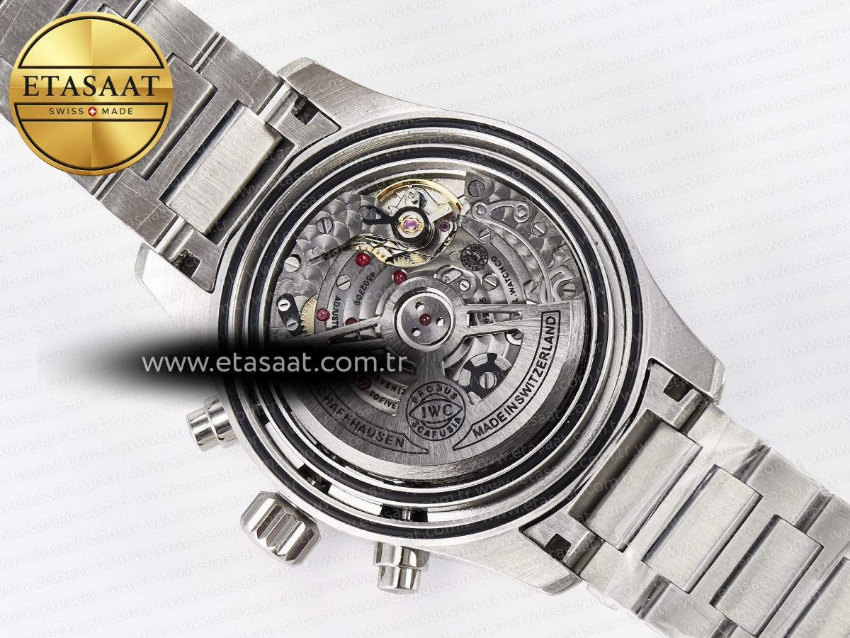 Pilot’s Watch IW388307 BLSF 1:1 Best Edition Performance Chronograph 41mm Mercedes-AMG F1 Team SS Black Dial On Stainless steel bracelet A7750 to 69385 - Görsel 20