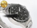 Pilot’s Watch IW388307 BLSF 1:1 Best Edition Performance Chronograph 41mm Mercedes-AMG F1 Team SS Black Dial On Stainless steel bracelet A7750 to 69385 - Görsel 7
