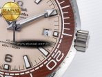 Planet Ocean 43.5mm SS VSF 1:1 Best Edition Brown Bezel Sand Dial on Sand Rubber Strap A8900 Super Clone - Görsel 11