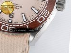 Planet Ocean 43.5mm SS VSF 1:1 Best Edition Brown Bezel Sand Dial on Sand Rubber Strap A8900 Super Clone - Görsel 13