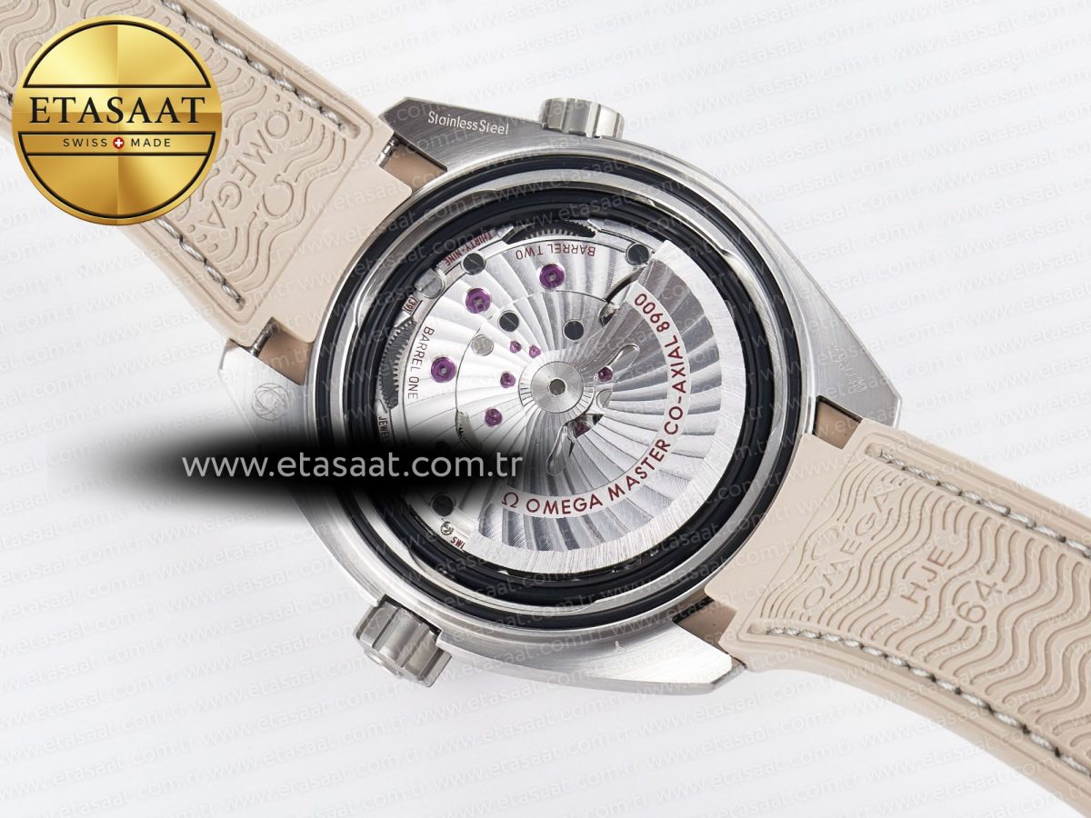 Planet Ocean 43.5mm SS VSF 1:1 Best Edition Brown Bezel Sand Dial on Sand Rubber Strap A8900 Super Clone - Görsel 19