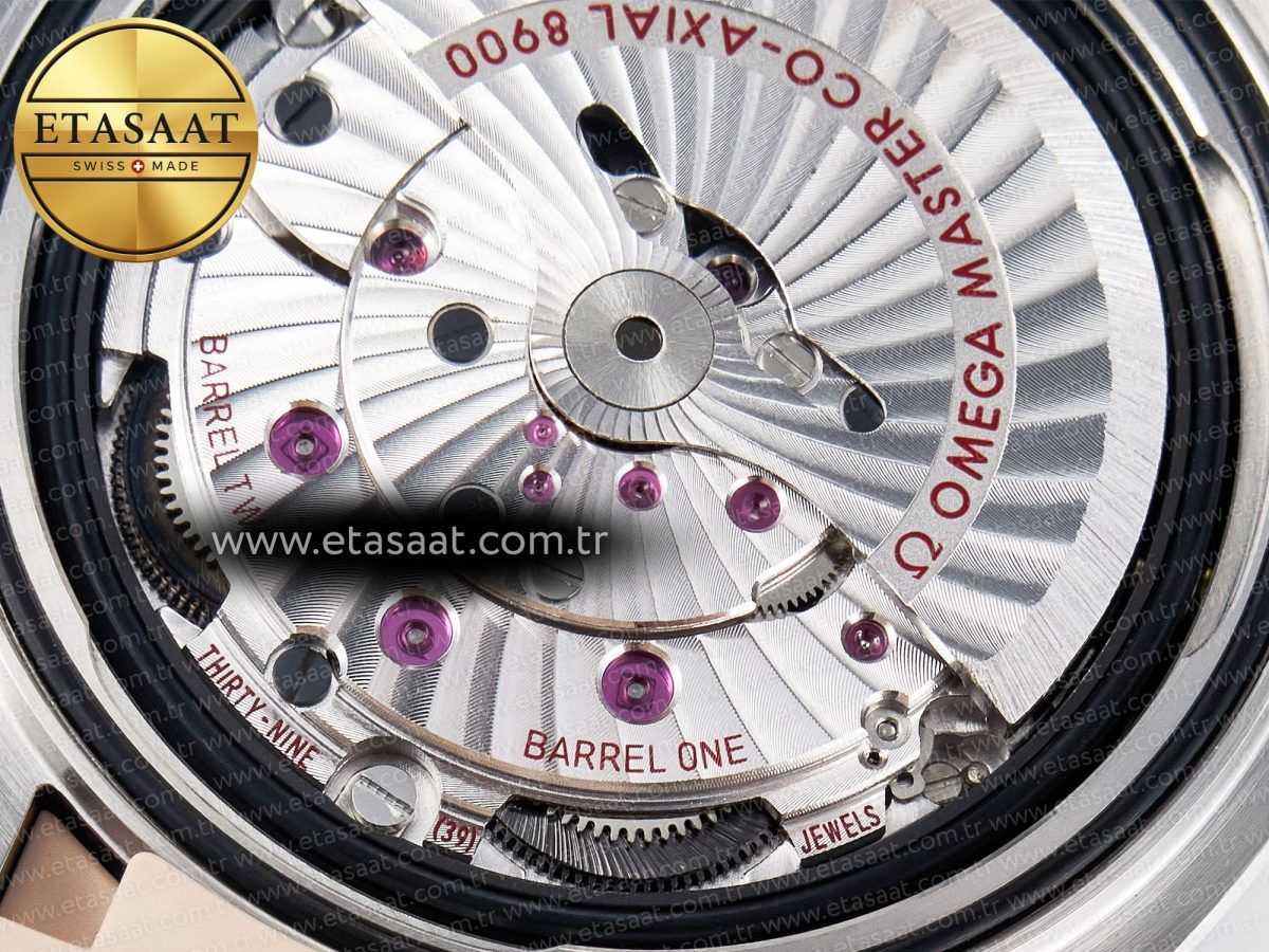 Planet Ocean 43.5mm SS VSF 1:1 Best Edition Brown Bezel Sand Dial on Sand Rubber Strap A8900 Super Clone - Görsel 22