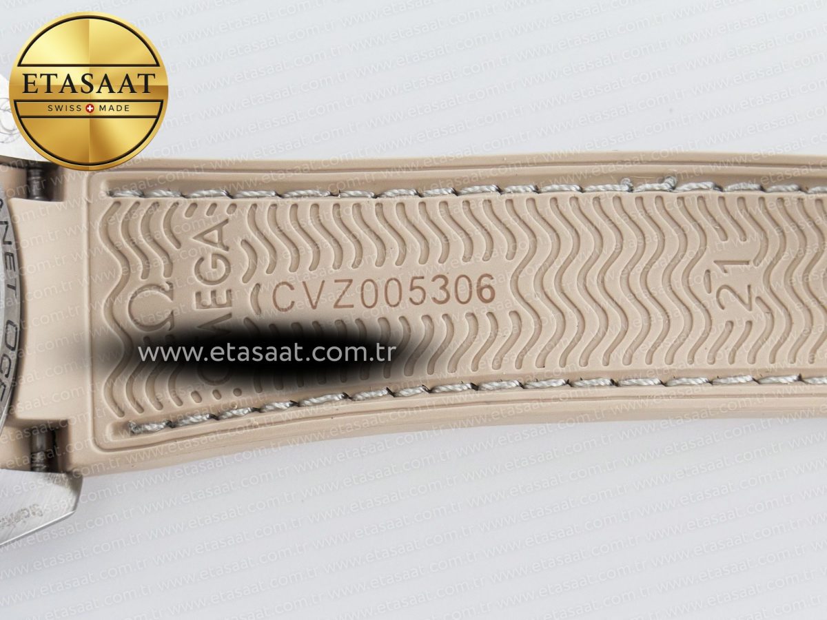 Planet Ocean 43.5mm SS VSF 1:1 Best Edition Brown Bezel Sand Dial on Sand Rubber Strap A8900 Super Clone - Görsel 29