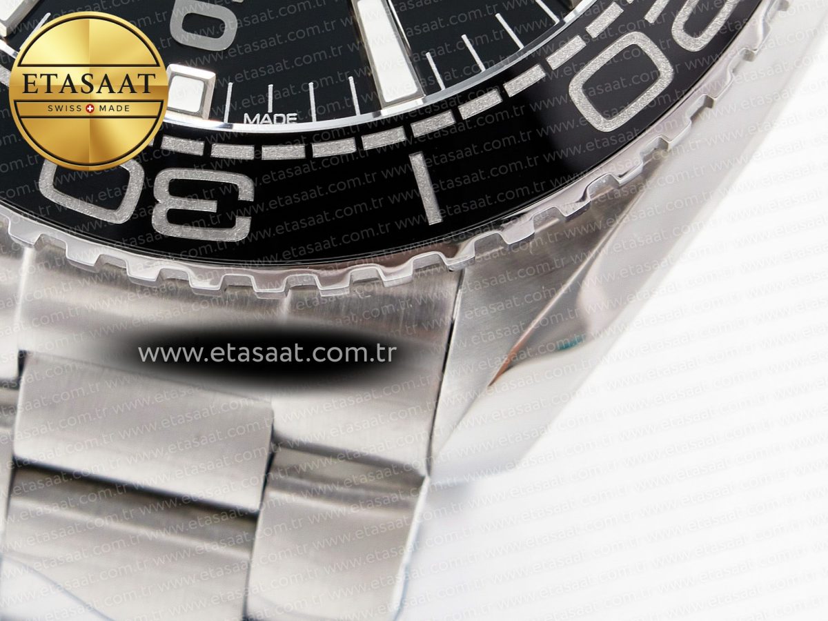 Planet Ocean 600M 39.5mm VSF 1:1 Best Edition Black Dial Black Ceramic Bezel on SS Bracelet A8800 - Görsel 13