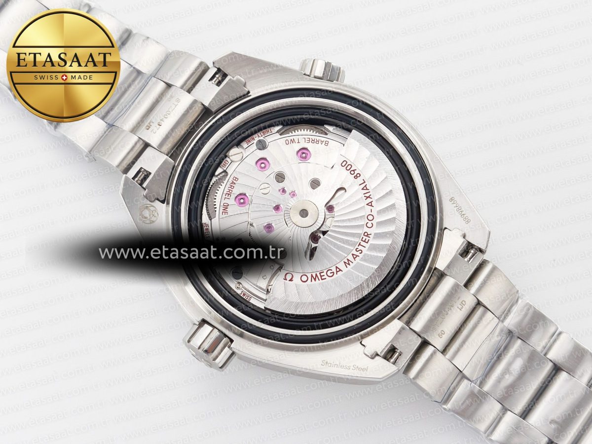 Planet Ocean 600M 39.5mm VSF 1:1 Best Edition Black Dial Black Ceramic Bezel on SS Bracelet A8800 - Görsel 19