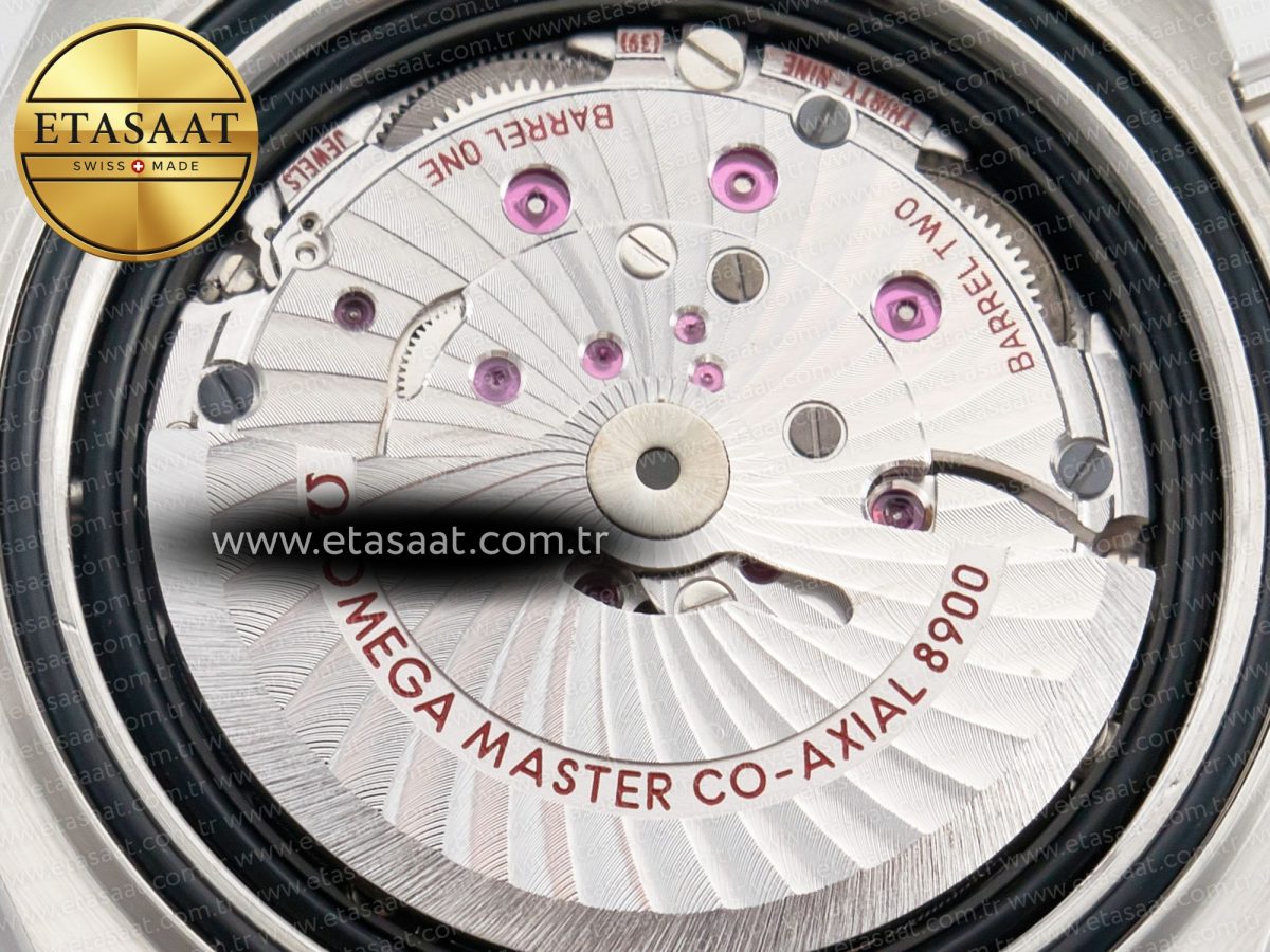 Planet Ocean 600M 39.5mm VSF 1:1 Best Edition Black Dial Black Ceramic Bezel on SS Bracelet A8800 - Görsel 20