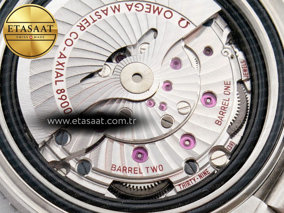 Planet Ocean 600M 39.5mm VSF 1:1 Best Edition Black Dial Black Ceramic Bezel on SS Bracelet A8800 - Görsel 21