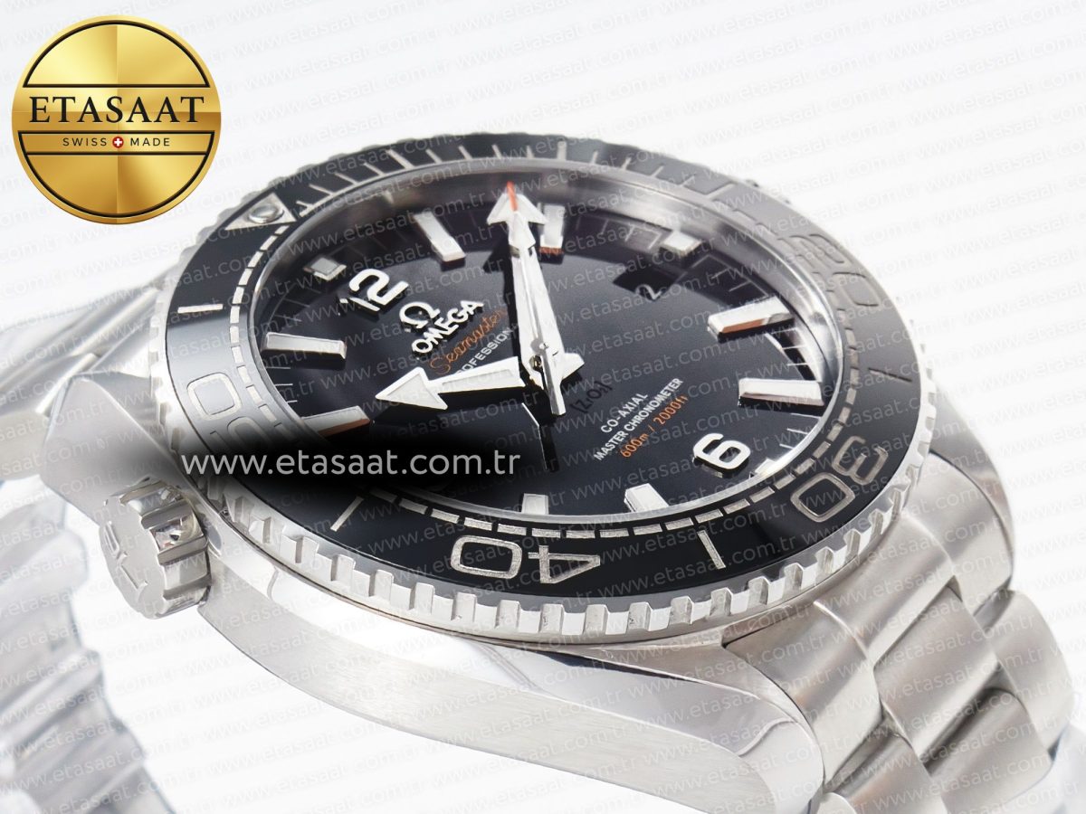 Planet Ocean 600M 39.5mm VSF 1:1 Best Edition Black Dial Black Ceramic Bezel on SS Bracelet A8800 - Görsel 7