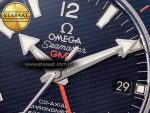Planet Ocean 600M Co-Axial GMT 43.5mm VSF 1:1 Best Edition Blue Dial Blue Ceramic Bezel on SS Bracelet A8605 Super Clone - Görsel 11