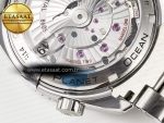 Planet Ocean 600M Co-Axial GMT 43.5mm VSF 1:1 Best Edition Blue Dial Blue Ceramic Bezel on SS Bracelet A8605 Super Clone - Görsel 20