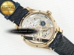 Portugieser Perpetual Calendar RG 5033 APSF 1:1 Best Edition Blue Dial on Blue Leather Strap A52610 Clone - Görsel 17