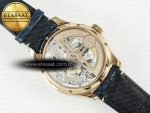 Portugieser Perpetual Calendar RG 5033 APSF 1:1 Best Edition Blue Dial on Blue Leather Strap A52610 Clone - Görsel 18