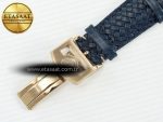 Portugieser Perpetual Calendar RG 5033 APSF 1:1 Best Edition Blue Dial on Blue Leather Strap A52610 Clone - Görsel 23