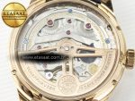 Portugieser Perpetual Calendar RG 5033 APSF 1:1 Best Edition Blue Dial on Blue Leather Strap Style 2 A52610 Clone - Görsel 15