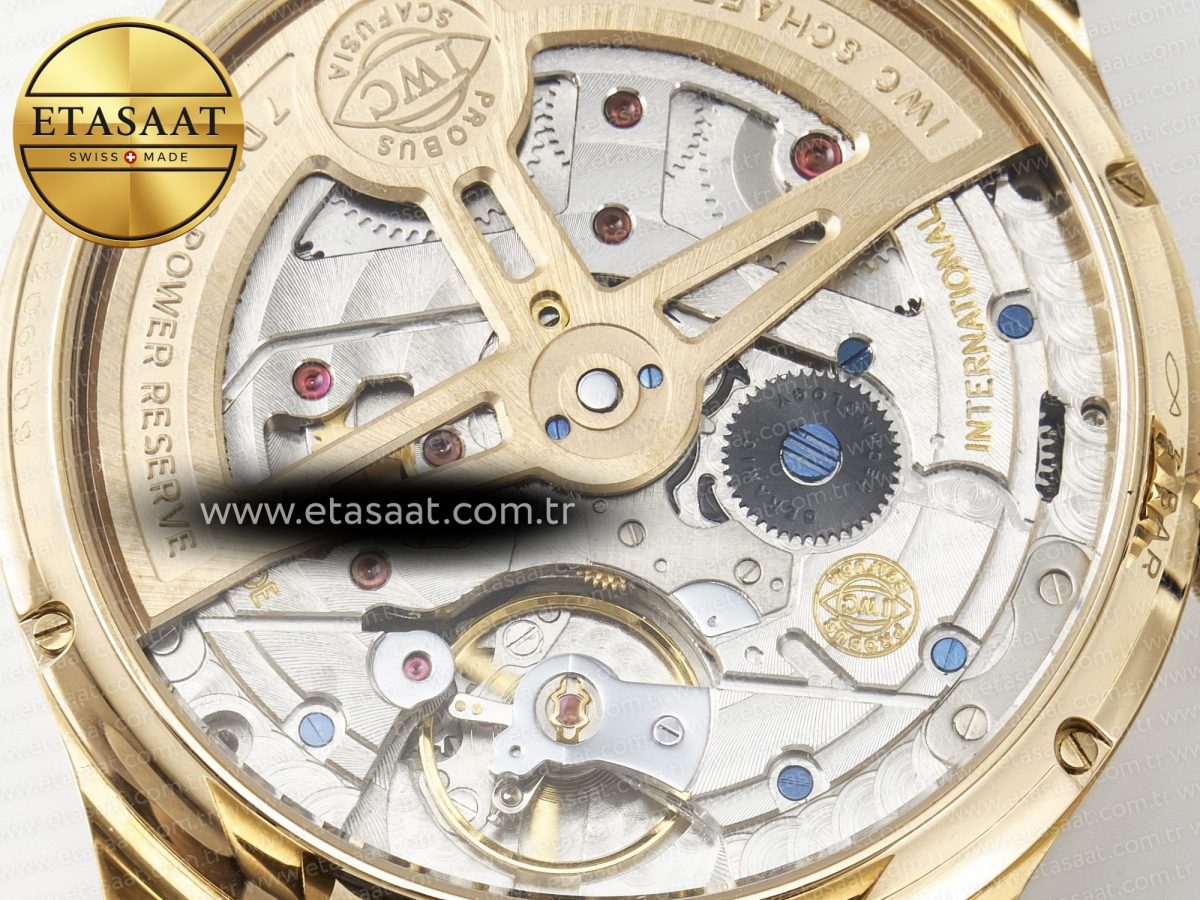 Portugieser Perpetual Calendar RG 5033 APSF 1:1 Best Edition Gray Dial on Black Leather Strap A52610 Clone - Görsel 21